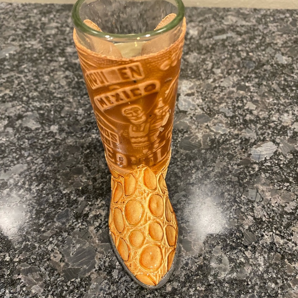 Handcrafted Mexican Leather Mimi Tequila Boot